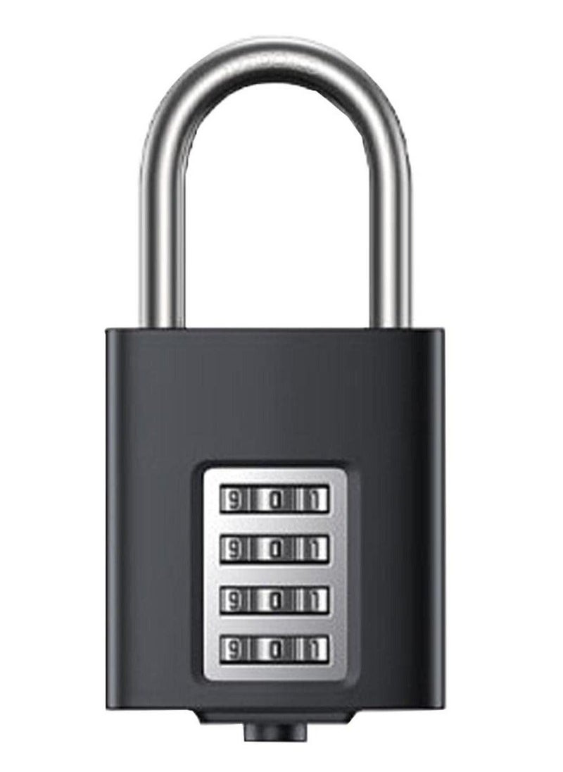 Generic - Outdoor Weatherproof Padlock, Heavy Duty Combination Padlock, 4 -Digit Combination Lock, Suitable for School Gym Locker, Fence, Toolbox, Hasp Gate, Storage - Image 1