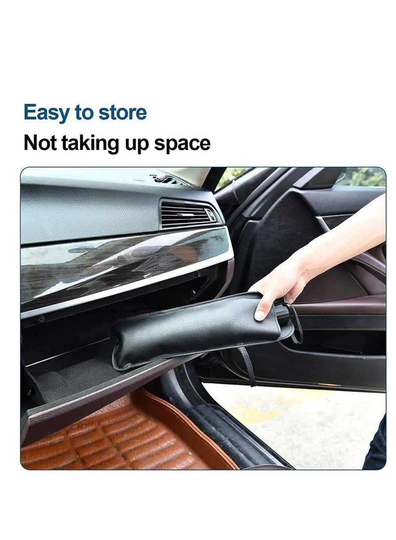 Car Sunshade, Foldable Sun Shade Umbrella for UV Protection Suitable for Most Cars (122 x 65cm) - Easy to Use and Store - Image 4