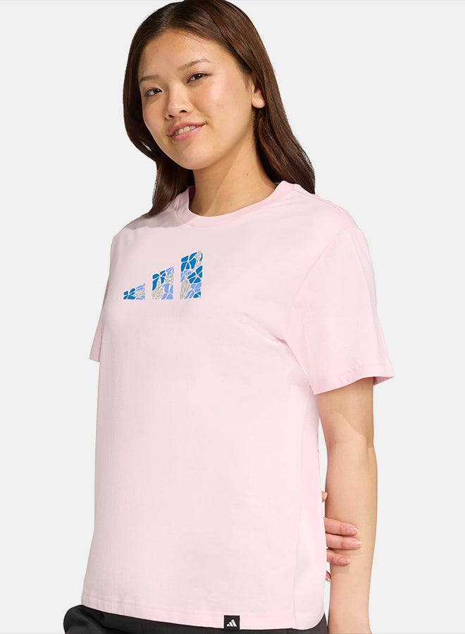 Adidas Soft Side Graphic T-Shirt - Image 4