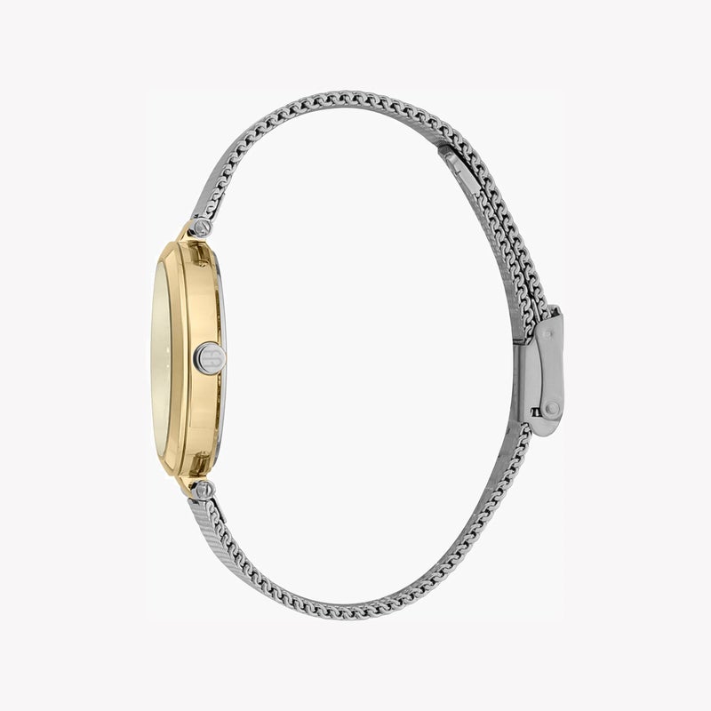 ESPRIT Women's Silver Stainless Steel Watch, Champagne Dial|ES1L314M0135 - Image 2