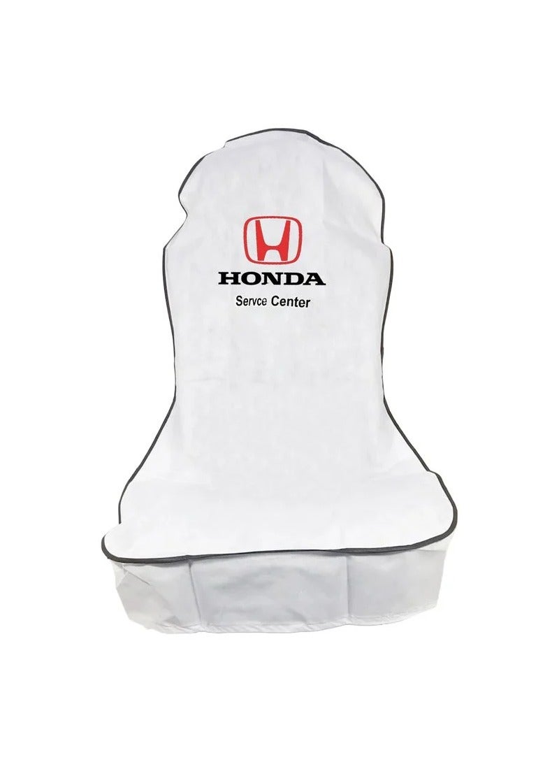 Honda Service Center Car Seat Cover Universal Car Seat Dust Dirt Extra Protection Cover For Your Seat 2 Pcs Set Seat Cover - Image 2
