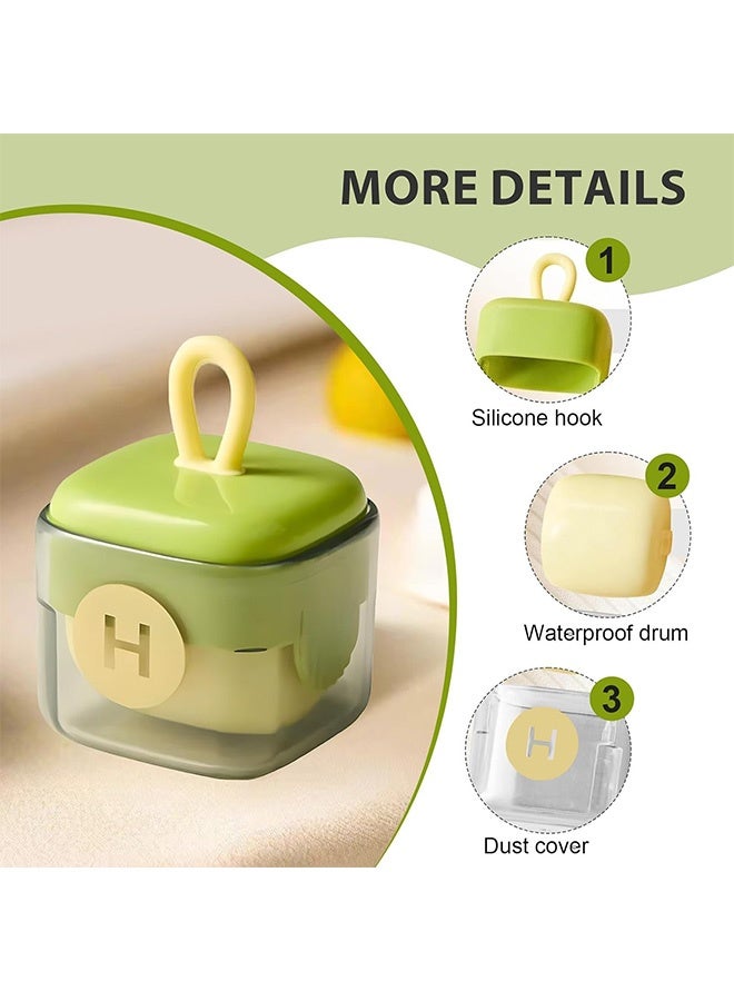 Quantum 2 PCS Mini Lint Roller, Sticky Portable Lint Roller Reusable, Washable Lint Gel Roller for Clothes Travel - Image 3