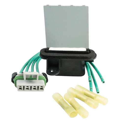 Ruizure AC Blower Motor Resistor HVAC Heater fit for Toyota Tacoma 2005 2006 2007 2008 2009 2010 2011 2012 2013 2014 2015 2016 2017 973582 JA1772 RU1435 4P1650 8713804050 8713804052 - Image 1