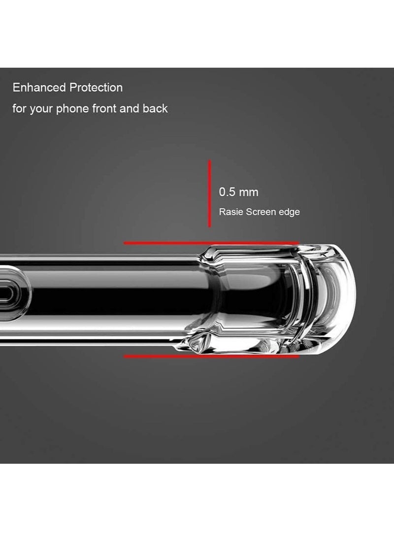 DUSALA Case for Samsung Galaxy Note 20 Cover Clear Back Air Cushion Soft Silicone Shockproof Anti-Scratch Protective Bumper Shell Corner for Samsung Galaxy Note 20 - Image 3