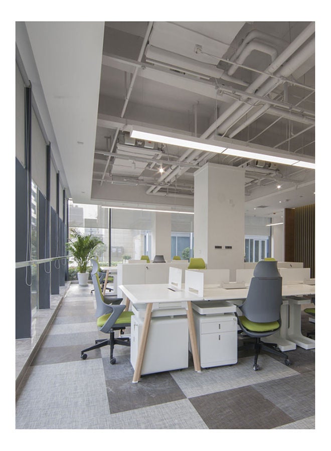 Neo Front Office Desk 2-Person Face-to-Face Workstation with Partition Home Office School Study Training  XPFN-DBT13-1.2M - Image 4