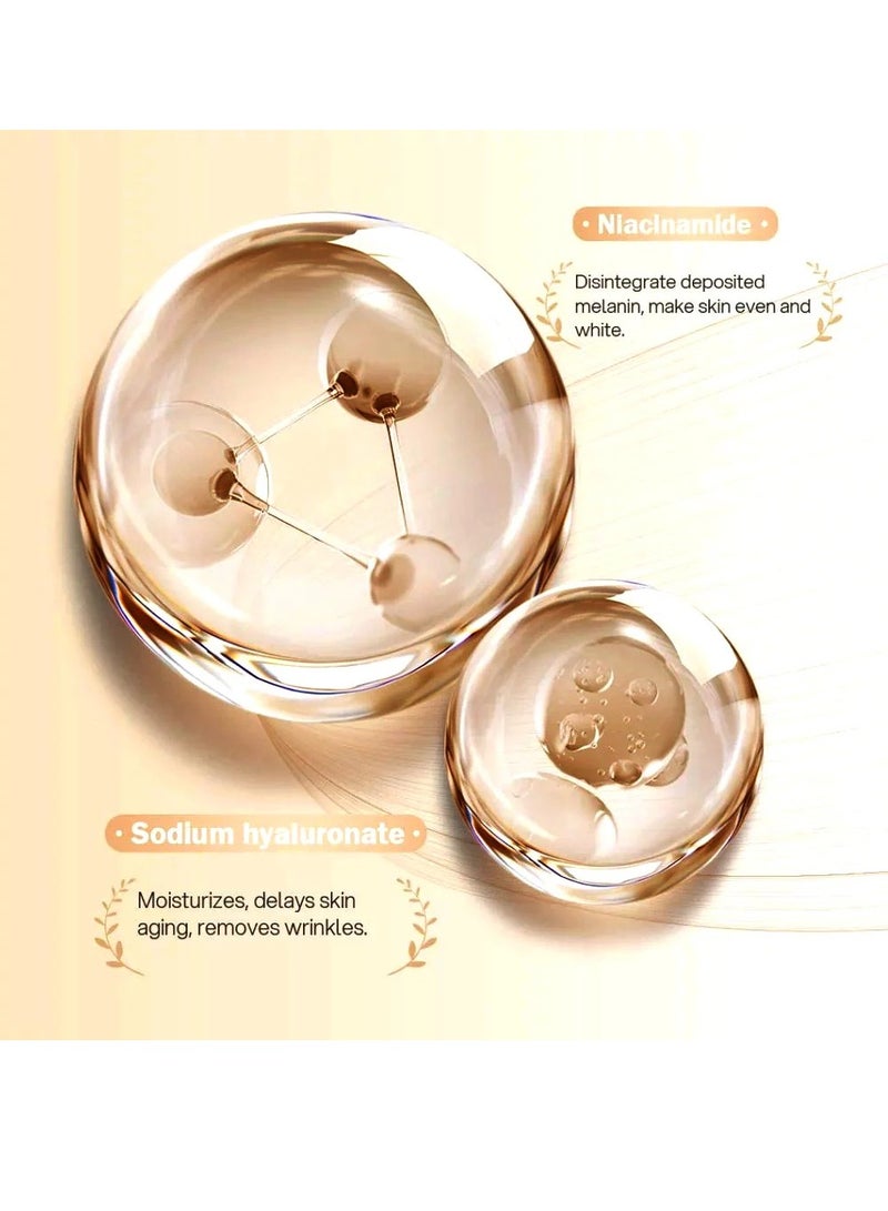 Ashley Shine Niacinamide Brightening 6x Glow Essence Shower Gel 500ml Skin Whitening Moisturizing Body Wash for Soft Smooth Glowing Skin - Image 3