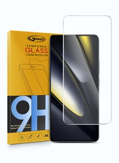 Premium Series Curved Edges 9H 2.5D Tempered Glass Screen Protector For Xiaomi Poco F6 5G 2024 / Poco F6 Pro 5G 2024 GMAX Clear