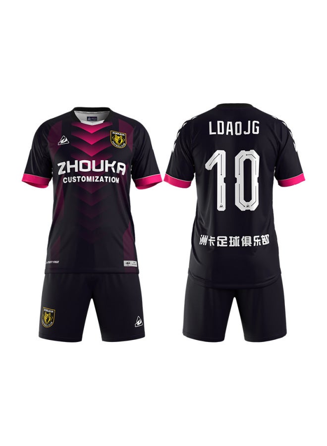 Sublimation Football Clothes Short-sleeved Suit Children's Quick-drying Long-sleeved Sports Training Shirt Team Clothes Football Clothes Customization