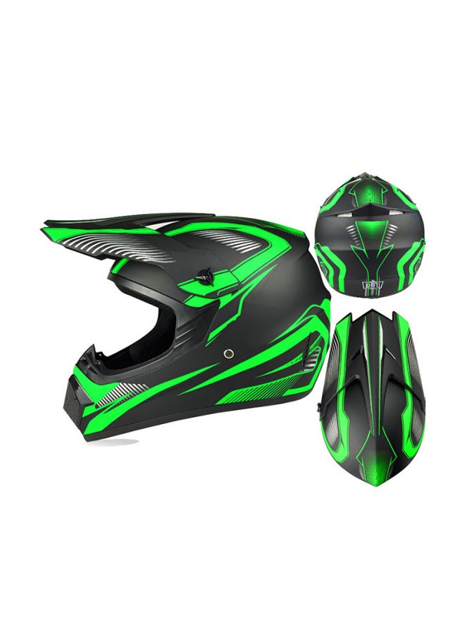 Subgreen Track Off-road Helmet Dot Beach Mountain Full-face Helmet Youth Kart Riding Helmet Electric Vehicle Safety Helmet