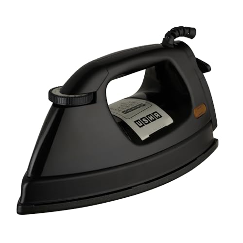 USHA EI 3710 Primora 2 KG Heavy Weight Dry Iron| 1100W| Non-stick Dual Coated Sole Plate For Easy Gliding & Long Life| 1.8 m Long Cord| Dual Layer Safety | 2 Years Warranty - Image 1