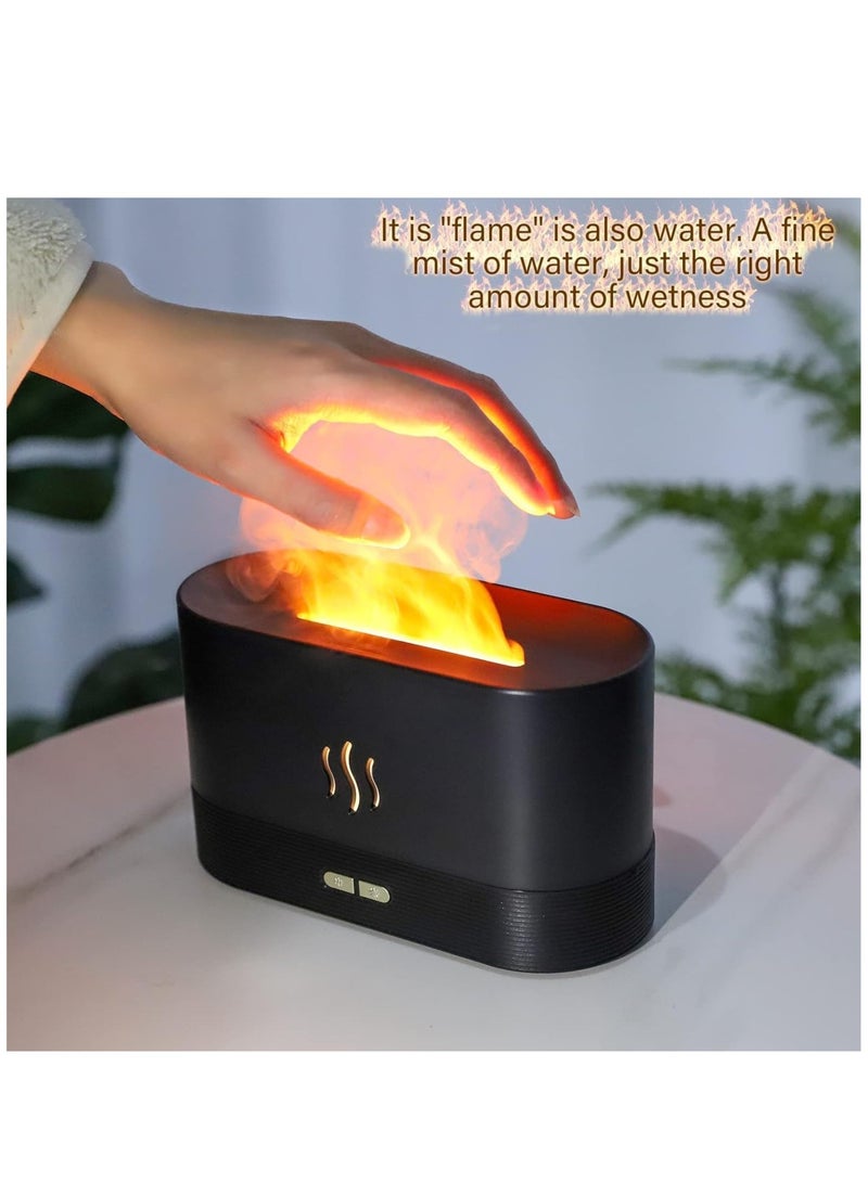 Original Flame Air Diffuser,Ultra-Silent Cool Mist Humidifier with Waterless Auto-Off Protection Aroma Diffuser for Home,Office or Yoga - Image 2