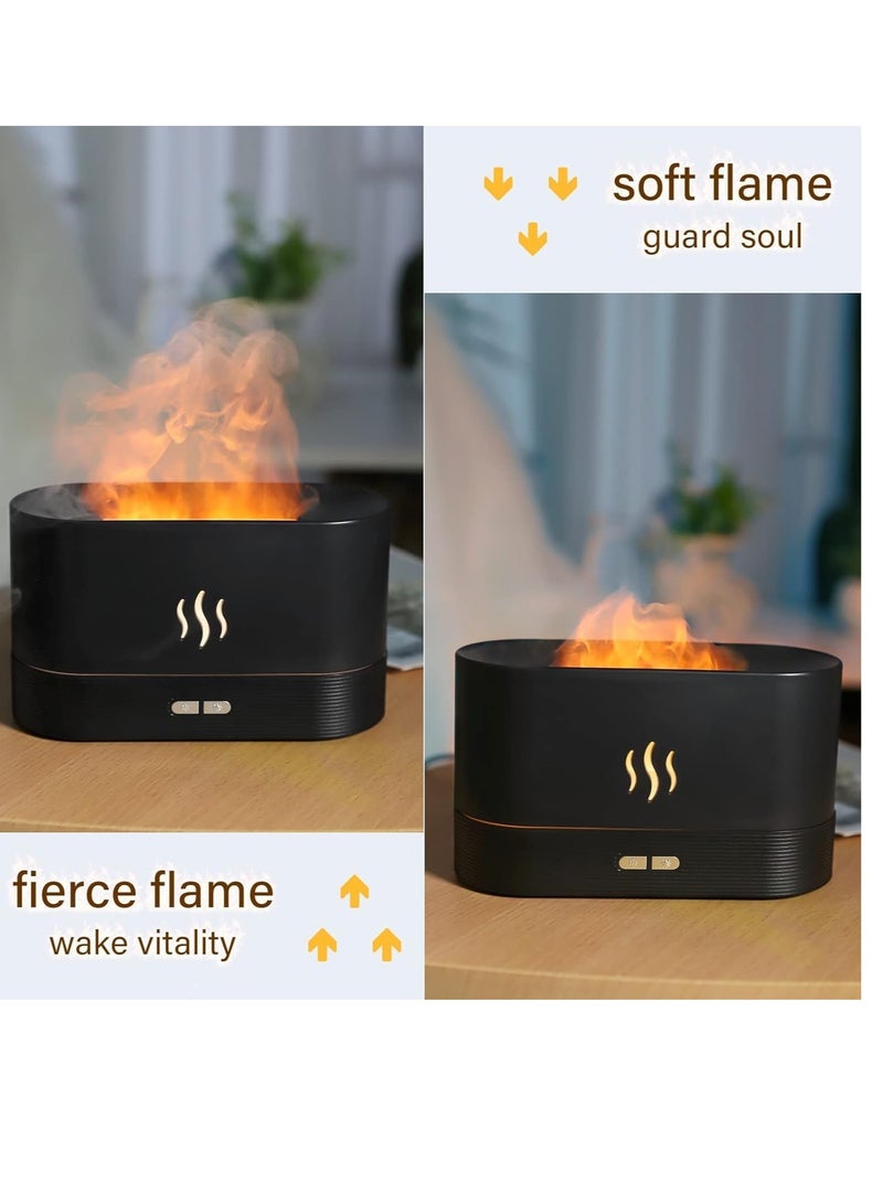 Original Flame Air Diffuser,Ultra-Silent Cool Mist Humidifier with Waterless Auto-Off Protection Aroma Diffuser for Home,Office or Yoga - Image 4