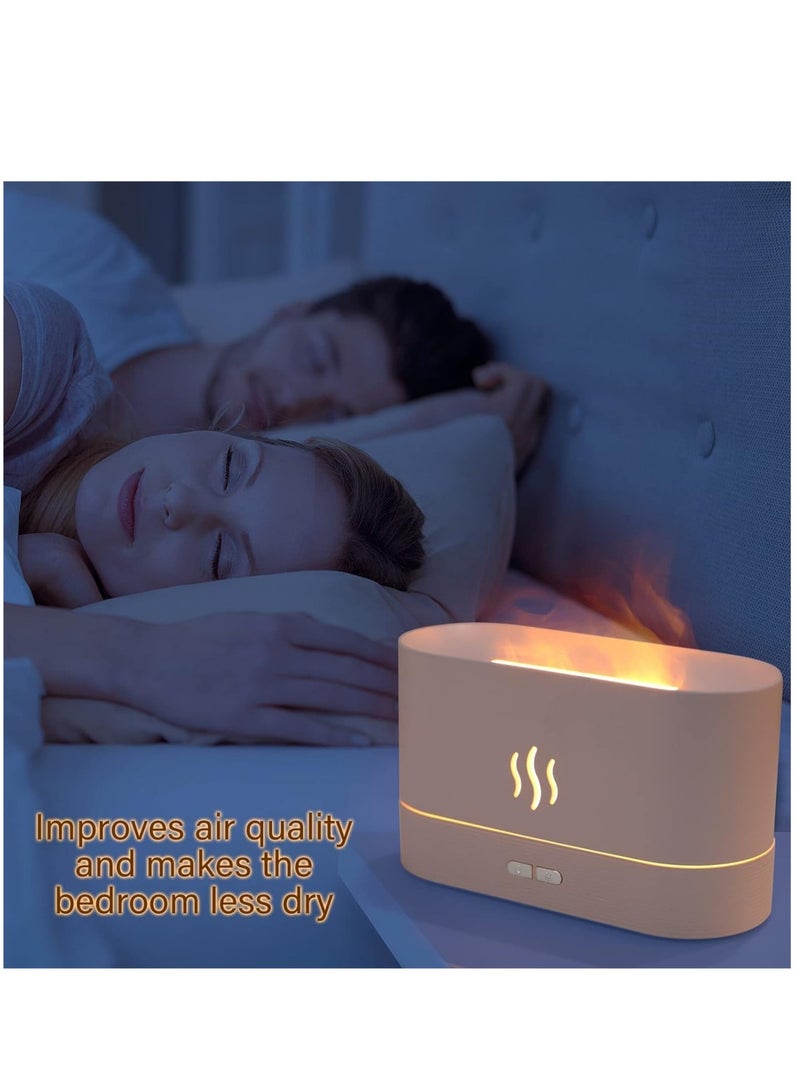 Original Flame Air Diffuser,Ultra-Silent Cool Mist Humidifier with Waterless Auto-Off Protection Aroma Diffuser for Home,Office or Yoga - Image 5
