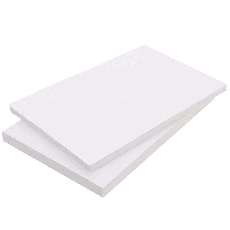 Eclet A4 Size, 225 GSM Smooth Finish Ivory Drawing Paper Sheets, White, 8.25x11.5 Inch, Combo Pack of 25 Sheets - Image 1