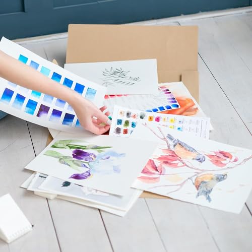 Eclet A4 Size, 225 GSM Smooth Finish Ivory Drawing Paper Sheets, White, 8.25x11.5 Inch, Combo Pack of 25 Sheets - Image 2