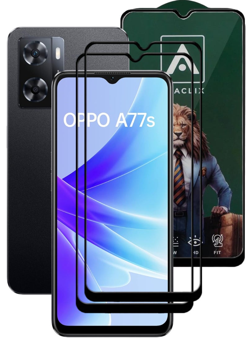 أكاليكس قطعتين، حماية شاشة،  لهاتف اوبوA77s، جودة ممتازة. - Image 1