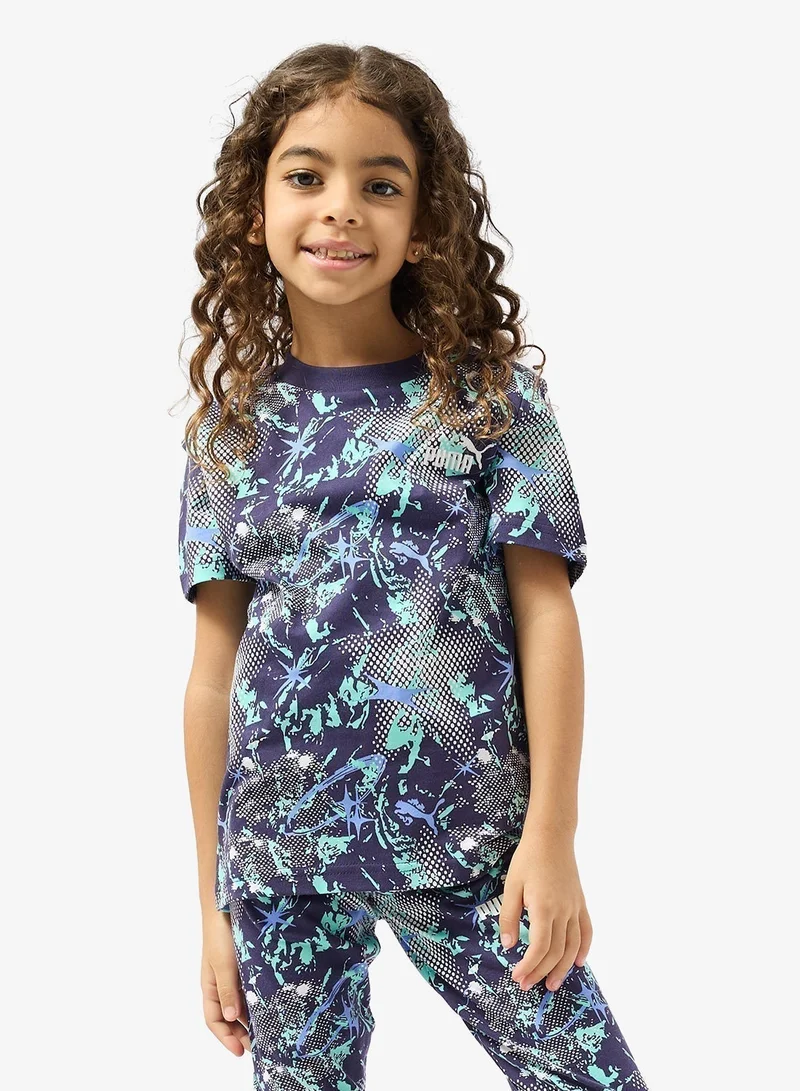 PUMA Youth Tween Universe All Over Printed T-Shirt