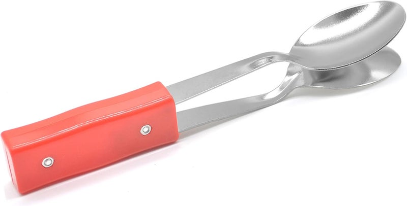 Mihey Musical Spoons with Handle - Traditional Irish Folk Session Percussion Instrument - Image 1