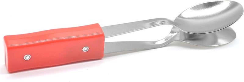 Mihey Musical Spoons with Handle - Traditional Irish Folk Session Percussion Instrument - Image 3