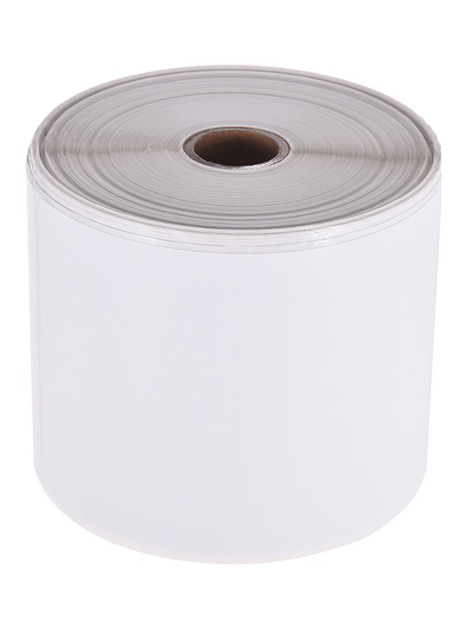 Self-Adhesive Shipping Label Roll White - Image 3