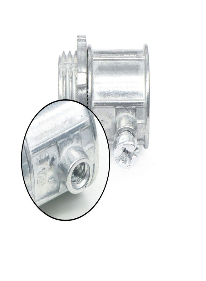 Qlvily 25 Packs EMT Set Screw Connectors, 1/2-Inch EMT Zinc Die Cast Conduit Fitting - Image 5
