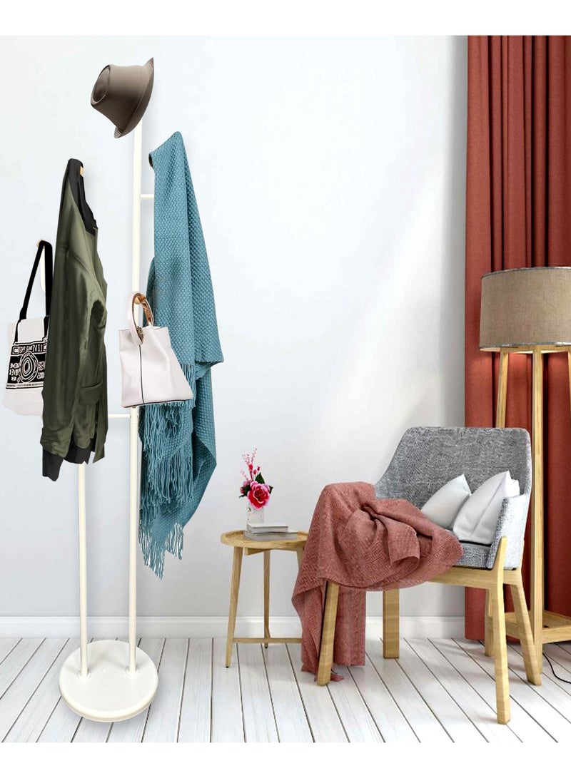 Generic Modern Metal Coat Rack, Hall Coat Tree With Hooks for Coats, Hats, Bags, Purses for Entryway  - Image 3