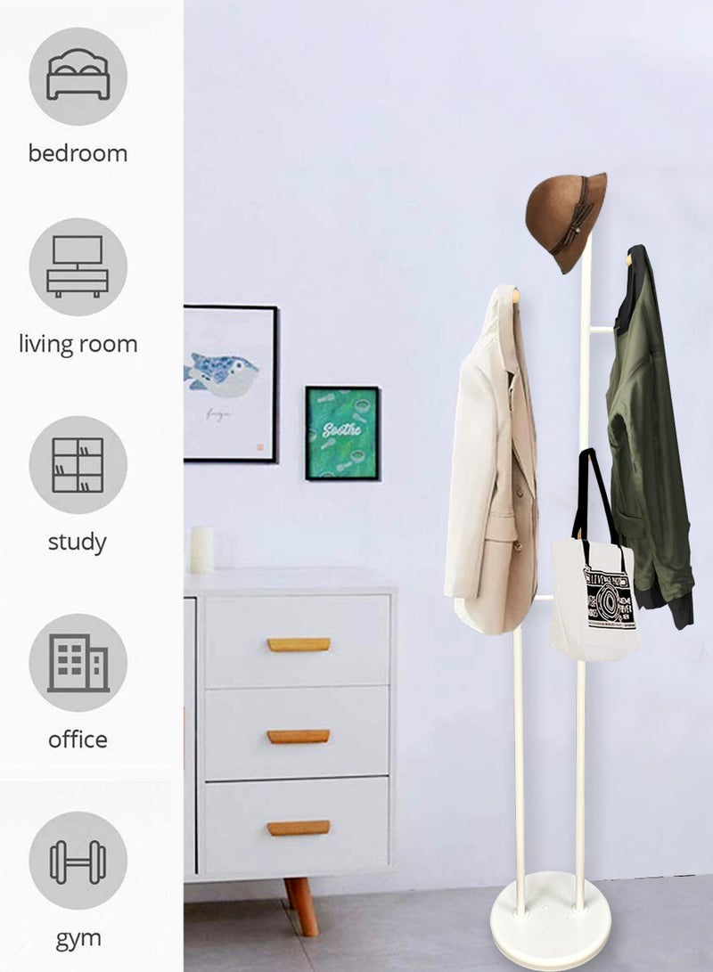 Generic Modern Metal Coat Rack, Hall Coat Tree With Hooks for Coats, Hats, Bags, Purses for Entryway  - Image 5
