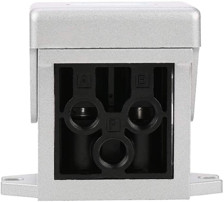 MAXAIR Pneumatic Pedal Switch, Pedal Valve Non Slip Grip G1/4 Threaded Foot Press Control Pedal Valve Switch Aluminum Alloy Body ((4F210-08) FESTO type 5 Way 2 Position) - Image 4