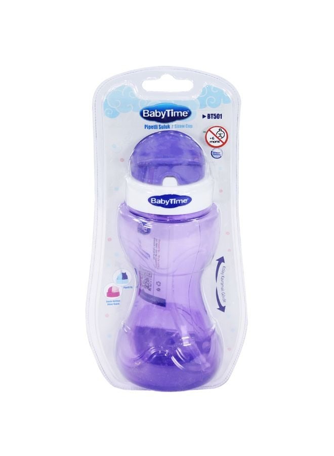 Baby Time Baby Time Baby Colorful Straw Cup 250ml 