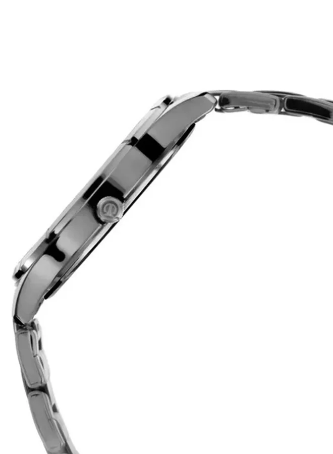 تيتان Titan Quartz Analog with Day and Date Watch for Men Black Dial With Stainless Steel Strap