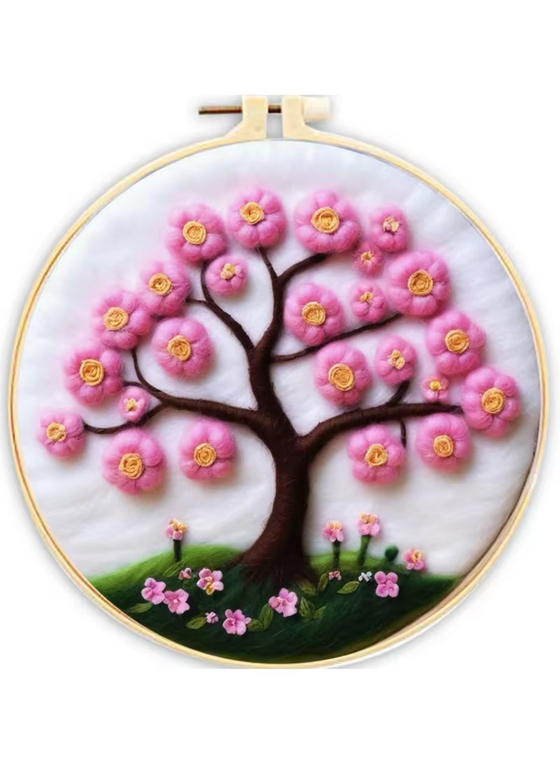 Wool needle felt painting kit - Image 1