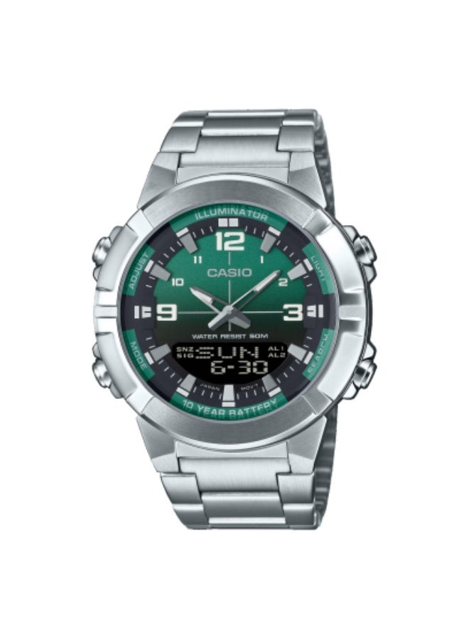 CASIO Analog-Digital Combination Men Watch AMW-870DA-3AVDF