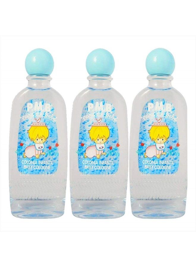 Para Mi Bebe كولونيا سبلاش للأولاد، 8.3 أونصة (عبوة من 3 قطع) - Image 1