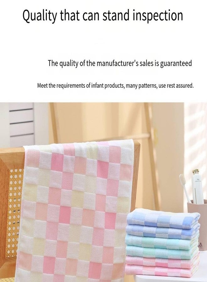 FIMALIA Face Towel Hanky for Kids Multi Pack of 6 | Soft Cotton Towel, Absorbent, Gentle on Skin, Infant & Toddler - Image 4