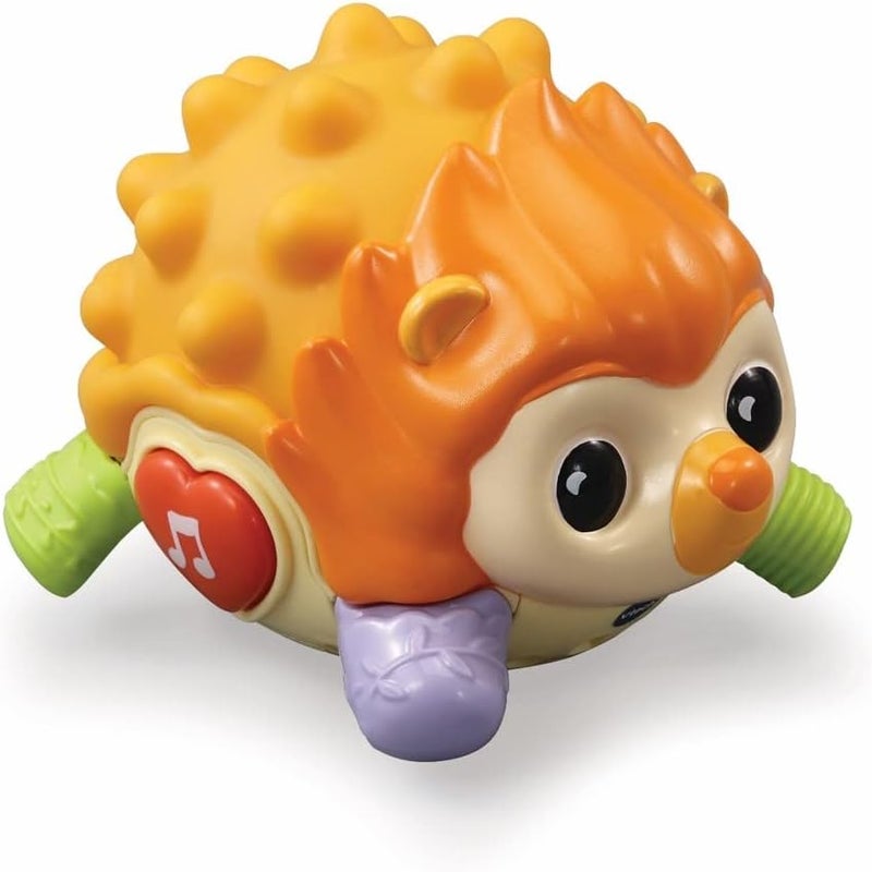 VTech - Easy Squeezy Hedgehog Baby, Interactive & Developmental Toy with Sounds and Music For Boys & Girls, Suitable for Ages 3 Months+ - Image 1