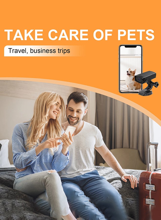 Generic Mini Hidden Camera, Nanny Cam for Home, 1080P HD Mini Security Camera, Free Cloud & SD Storage, Works with WiFi for Baby/Pet/Nanny Monitoring,included 32G Card  - Image 3