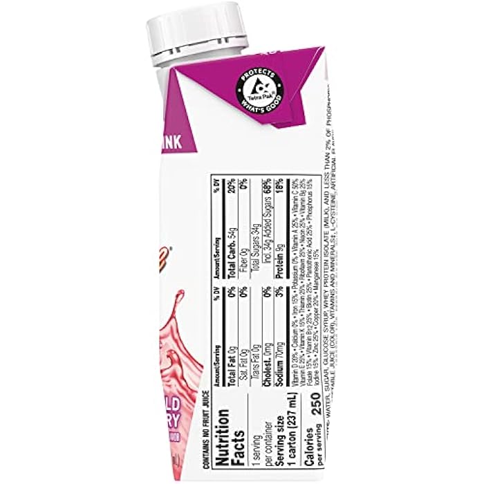 Boost مشروب Boost Breeze الغذائي بالتوت البري، 8 أونصة سائلة (عبوة من 3) - Image 3