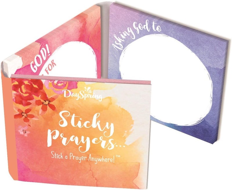 DaySpring  Uniquely Created Sticky Prayers  Stick a Prayer Anywhere 4 x 4 10447 - Image 1