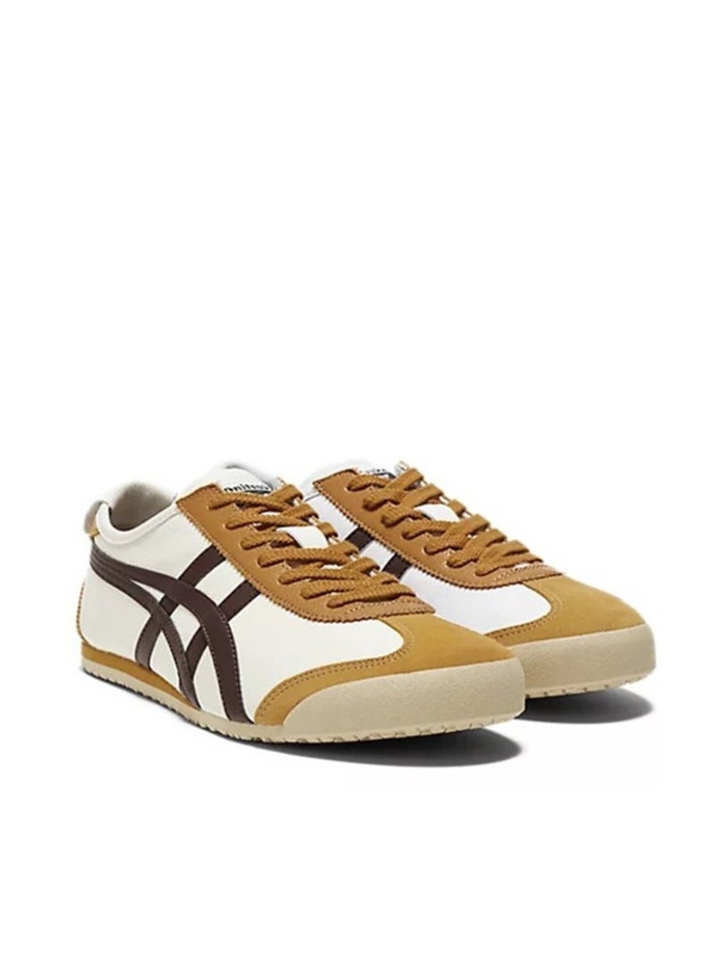 Onitsuka Tiger - Mexico 66 Colorblock Sneakers Beige/Brown - Image 1