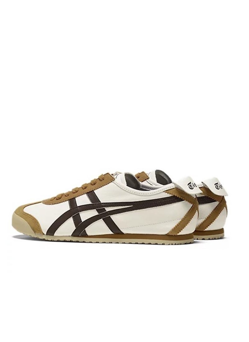 Onitsuka Tiger - Mexico 66 Colorblock Sneakers Beige/Brown - Image 1