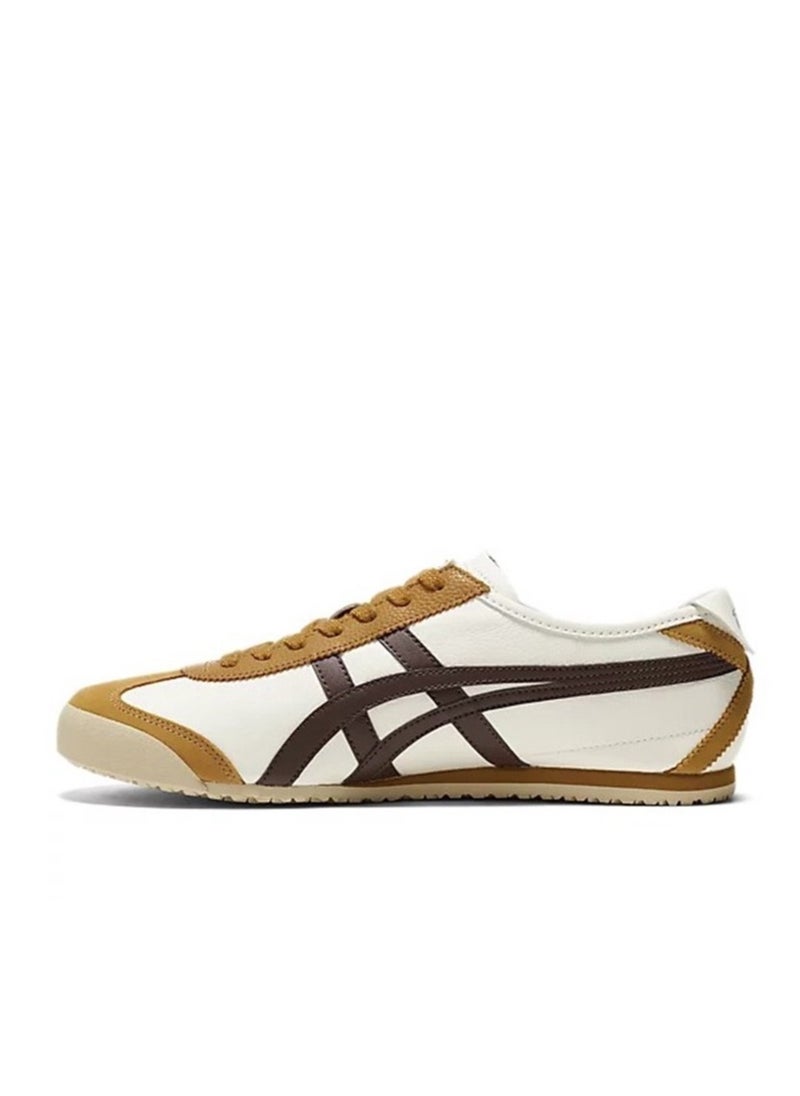 Onitsuka Tiger - Mexico 66 Colorblock Sneakers Beige/Brown - Image 1