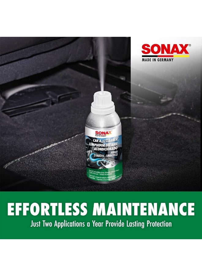 SONAX Car A/C Cleaner 100ml Air Aid Symbiotic Spray for Vehicle Air Conditioning Ventilation System Odor Removal Evaporator Duct Cleaning Fresh Cabin Air Easy One Step Application Long Lasting Interior Air Hygiene Maintenance Care - Image 2