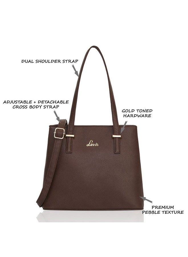 Lavie Lavie Women's Handbag (Brown)  - Image 3