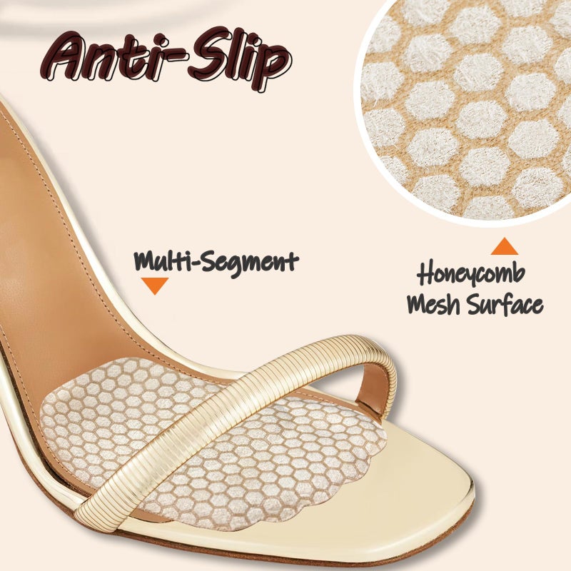 Zaiwoo Ball of Foot Cushions for Women(2 Pairs Foot Pads), High Heel Inserts, Metatarsal Pads Women, Pain Relief and Comfortï¼ŒAnti Slip, Invisible - Image 4
