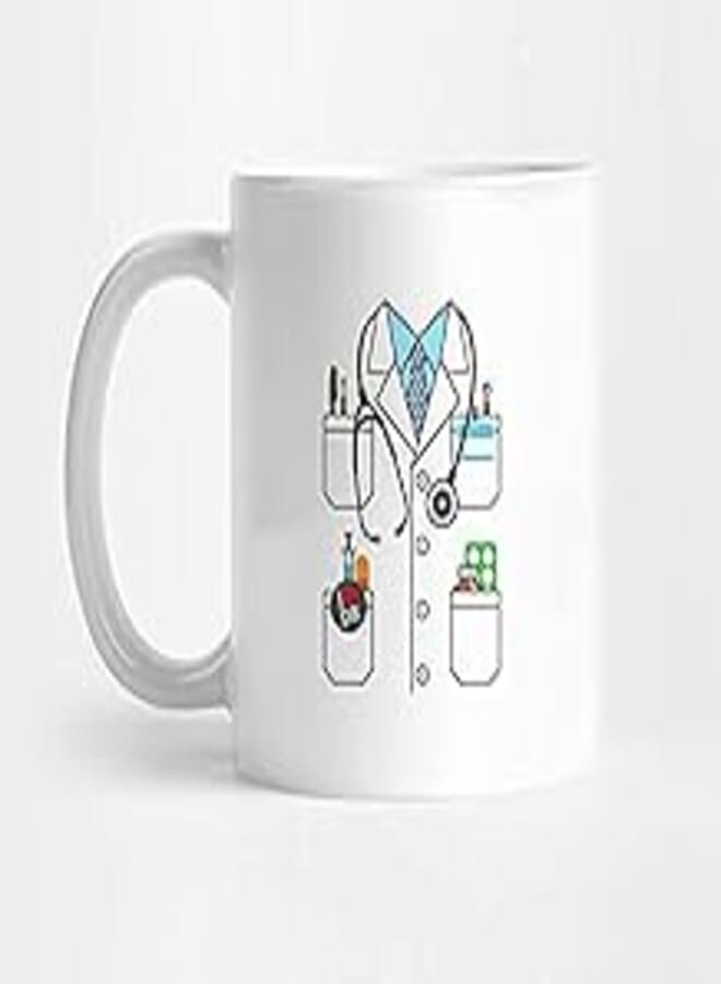 OR doctor design white mug, 2725619089281