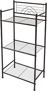 Bath Bliss 3 Tier Storage Shelf | Freestanding | Dimensions: 17.3"x 10.6"x 35.8 | Free Standing | Rust Resistant | - Image 1