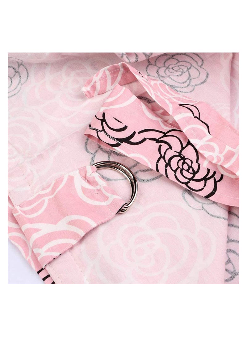 KASTWAVE Premium Cotton Nursing Cover, KASTWAVE Nursing Cover for Breastfeeding Mulit-Use Nursing Apron, 360° Coverage Soft No See Through Cotton Lightweight Breathable Adjustable Strap for Mother (Pink) - Image 5