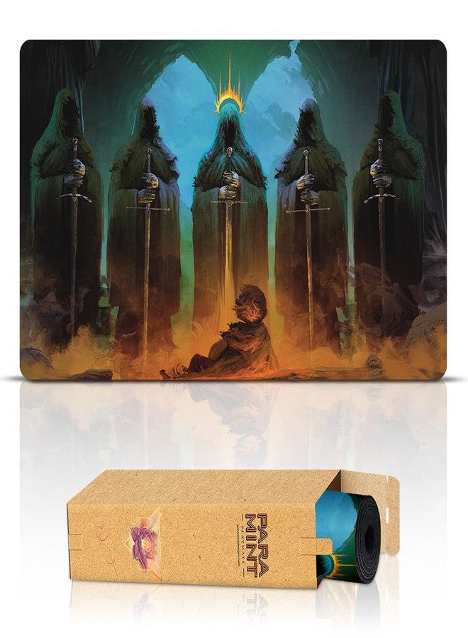 Paramint بارامنت أيمون سول (مخيط) - سجادة لعب MTG بواسطة أناتو فينستارك، سيد الخواتم - متوافقة مع سجادة لعب ماجيك ذا جاذرينغ - سجادة لعب MTG، يوجي أوه، TCG - تصاميم فنية أصلية للسجادة وملحقاتها - Image 1