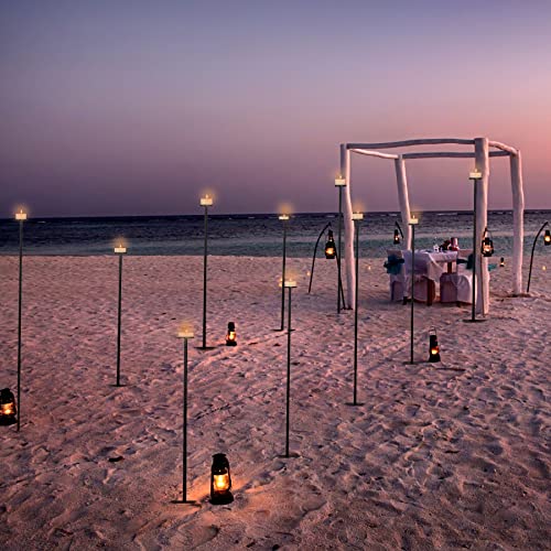 Bigsee Floor Candelabra Tall 9 Arm Candle Holders for Wedding Centerpiece, 60" Black Metal Candlestick for Pillar Tealight Candles for Party Ceremony Aisle Reception - Image 3