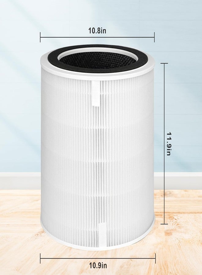 FilledwithLove True HEPA Replacement Filter Compatible with LEVOIT LV-H135 Air Purifier, 3-in-1 H13 Grade True HEPA Filtration System, LV-H135-RF, 1-Pack - Image 4